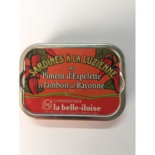 Vente Sardines à la luzienne - 115 g - Achat en ligne et livraison à domicile
