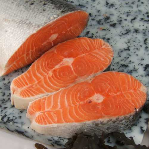 Vente Saumon tranché en darne - 200 g - Achat en ligne et livraison à domicile