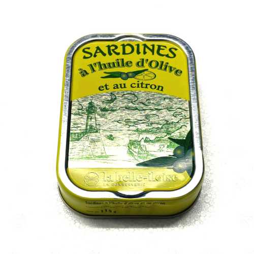 Vente Sardines huile d'olive et citron - 115 g - Achat en ligne et livraison à domicile