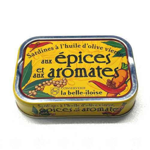 Vente Sardines aux épices et aromates - 115 g - Achat en ligne et livraison à domicile