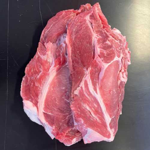 Côte de porc échine - 2 pièces 400 g