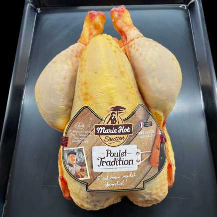 Poulet Fermier tradition prêt à cuire - entre 1.800 kg et 1.900 kg