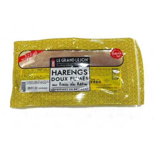 Vente Hareng doux fumé - 200 g - Achat en ligne et livraison à domicile