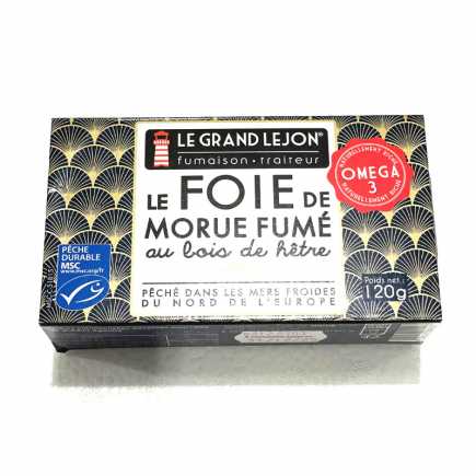 Foie de morue fumé - 120g