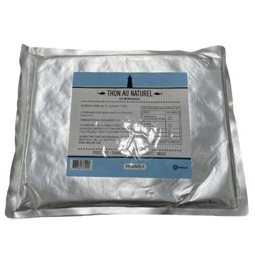 Vente Thon au naturel en morceaux - 1.950 kg - Achat en ligne et livraison à domicile