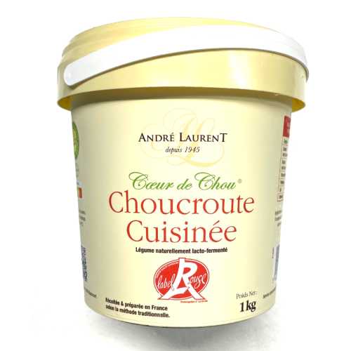 Vente Choucroute cuite cuisinée - 1 kg - Achat en ligne et livraison à domicile