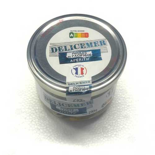 Vente Moules apéritif - 210 g - Achat en ligne et livraison à domicile