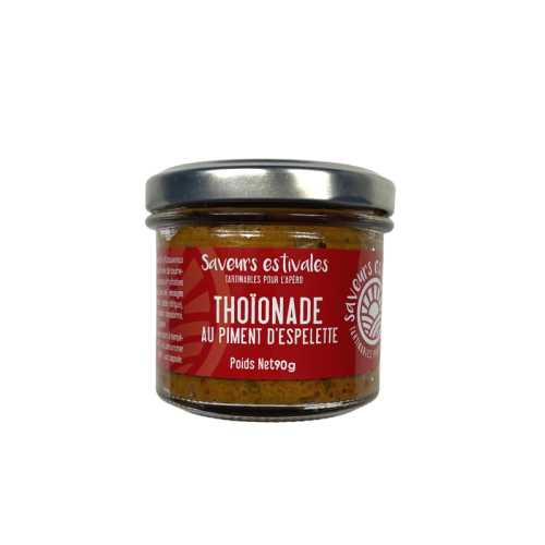 Vente Thoïonade au piment d'Espelette - 90 g