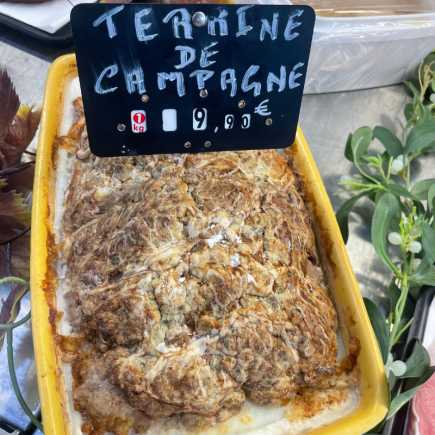 Terrine de campagne - 1 tranche de 200 g