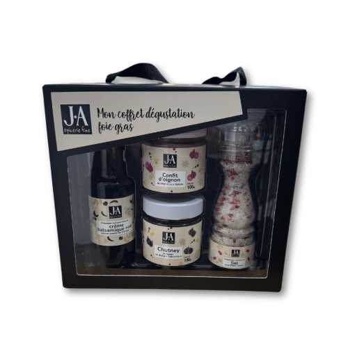 Coffret pour accompagner le foie gras
