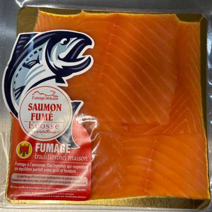 Saumon fumé écossais label rouge - 4 tranches 200 gr