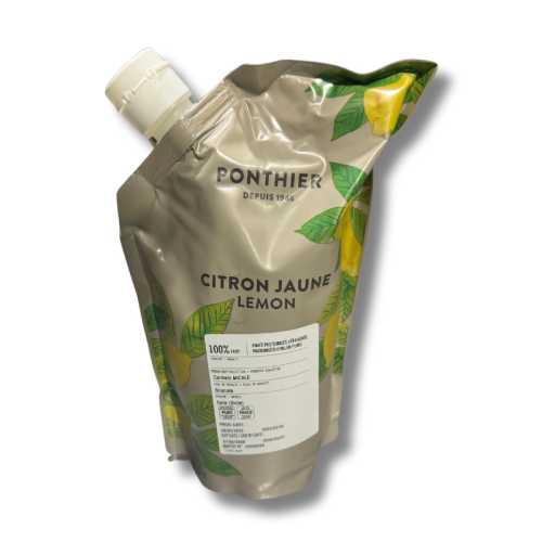 Purée PONTHIER de Fruits Citron Jaune - 1 kg