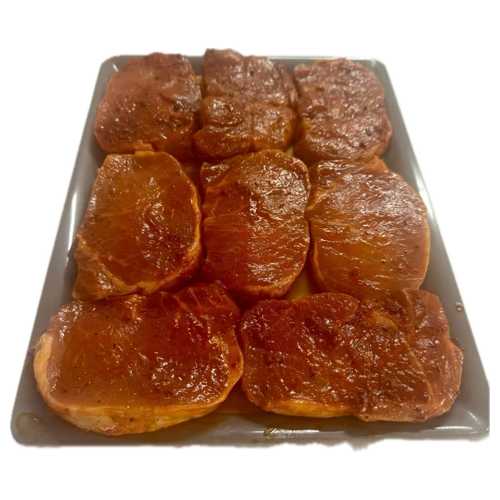 Pavé de porc sauce barbecue - 500g
