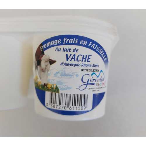 Fromage Frais en FAISSELLE au lait de vache (4 x 125g)