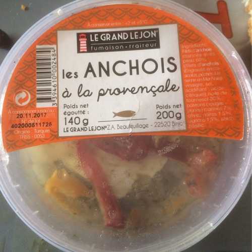 Vente Anchois marinés à la provencale - 200g - Achat en ligne et livraison à domicile